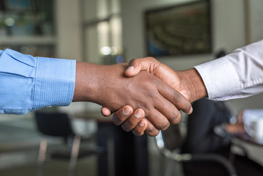 hand-shake