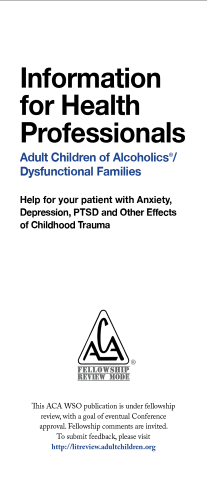 Information for Health Professionals