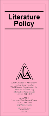 Literature Policy<br />