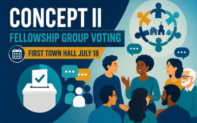 Concept II (two) Fellowship Group Voting & Upcoming Town Halls
